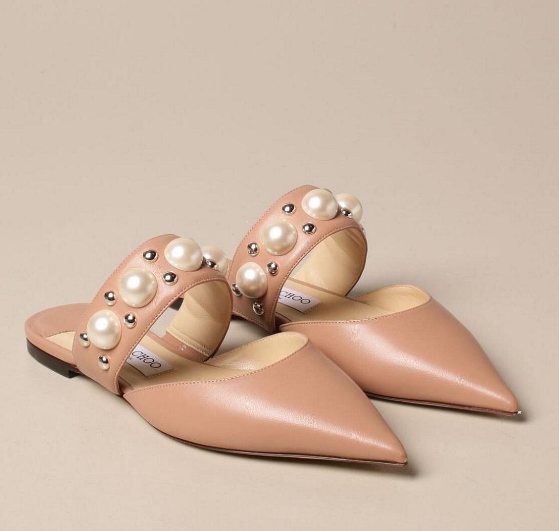 Nice Dress Shoes Designer Women Sandals Slippers Summer Basette Pearls & Studs Strap Point-toe Slide Flats Nude Black Ladies Casual Party Fl
Nice Dress Shoes Designer Women Sandals Slippers Summer Basette Pearls & Studs Strap Point-toe Slide Flats Nude Black Ladies Casual Party Fl