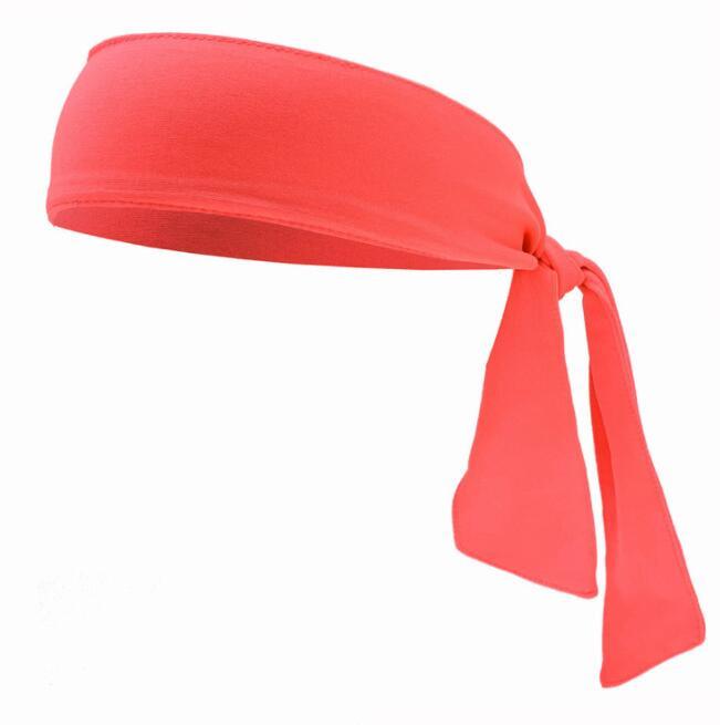 Summer Men Women Sport Headband Tie Up Knot Pirate Hairbands Ninja Gym Yoga Running Sweatband Hat Basketball Tennis Sweat Bands