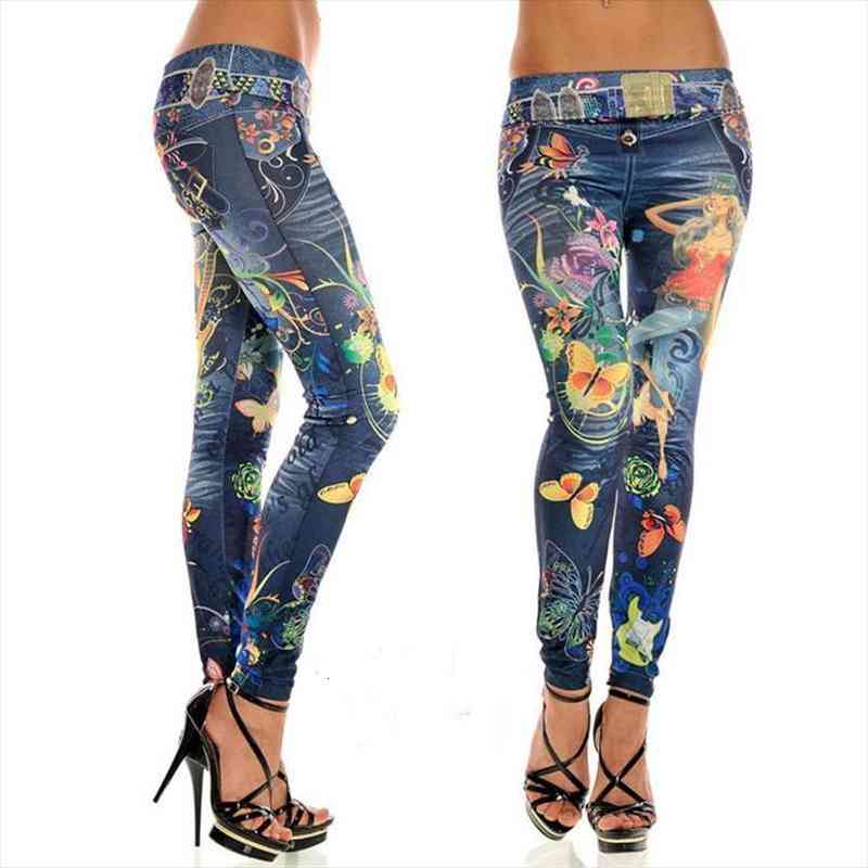 Fashion Womens Skinny Jeggings Jeans Stretchy Slim Leggings Soft Pants Women Prient Fairy Flower Legging, Black
Fashion Womens Skinny Jeggings Jeans Stretchy Slim Leggings Soft Pants Women Prient Fairy Flower Legging, Black