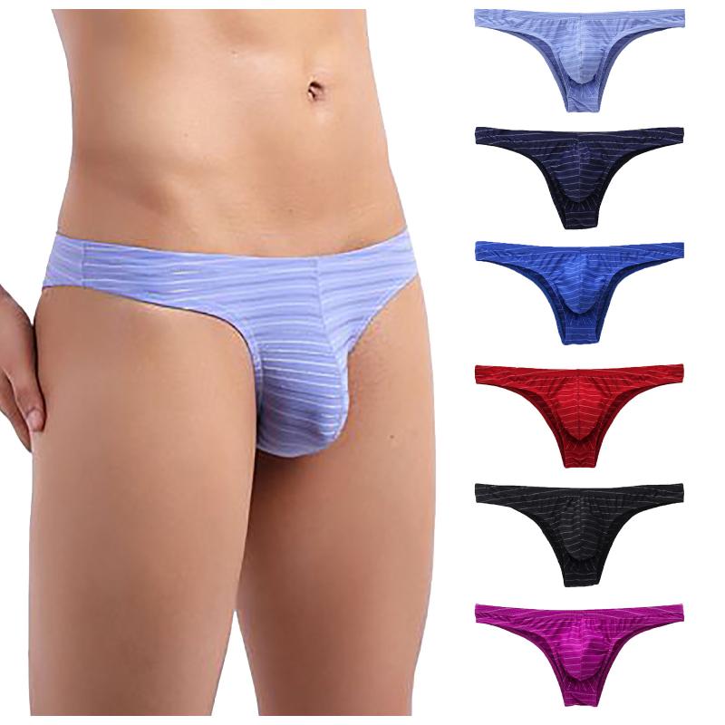 Underpants Men's Bikini Briefs Half Hip Low Waist Color Striped Panties Men Thong Erotic Underwear Intimates Lingerie Ropa Interior Hombre, Black
Underpants Men's Bikini Briefs Half Hip Low Waist Color Striped Panties Men Thong Erotic Underwear Intimates Lingerie Ropa Interior Hombre, Black