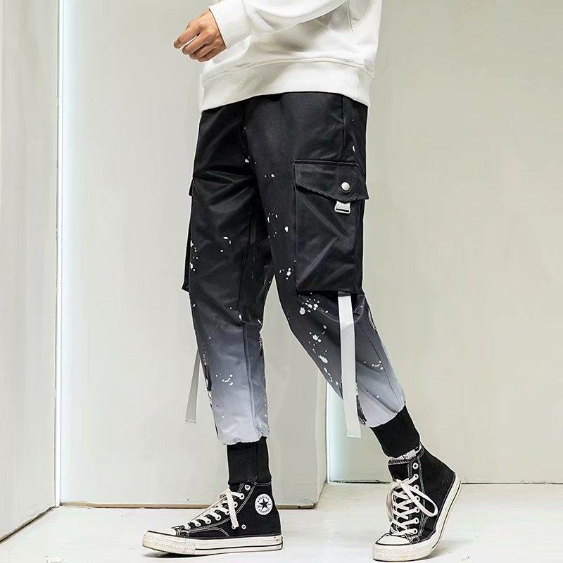 Men's Pants Streetwear Black Cargo Men Hip Hop Red Joggers Casual Overalls Multi Pocket Fashion Young People Baggy, Gz0118-black
Men's Pants Streetwear Black Cargo Men Hip Hop Red Joggers Casual Overalls Multi Pocket Fashion Young People Baggy, Gz0118-black