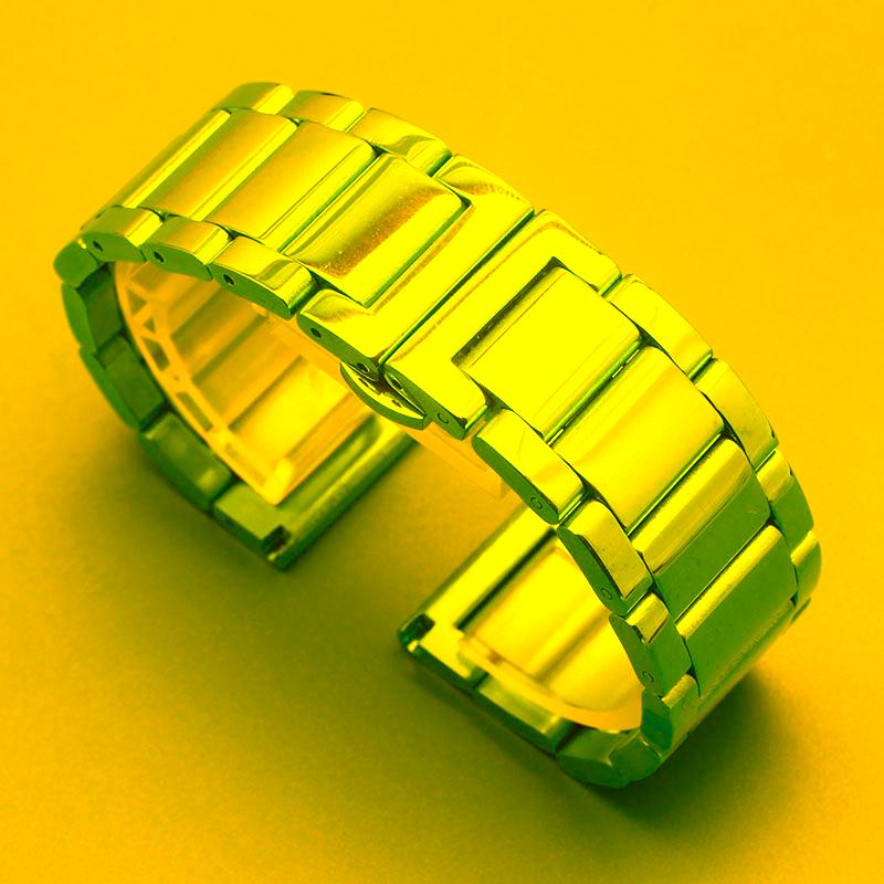 Watch Bands Yellow Gold Color Watchbands Strap Bracelets For Watches Men Accessories 18mm 20mm 21mm 22mm 23mm 24mm Fashion Band
Watch Bands Yellow Gold Color Watchbands Strap Bracelets For Watches Men Accessories 18mm 20mm 21mm 22mm 23mm 24mm Fashion Band