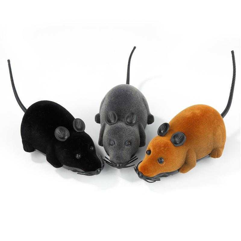 Cat Toys Accessories Creative Funny Remote Control Mouse Toy Dog Playing Wireless Electronic Motion Rat Pet