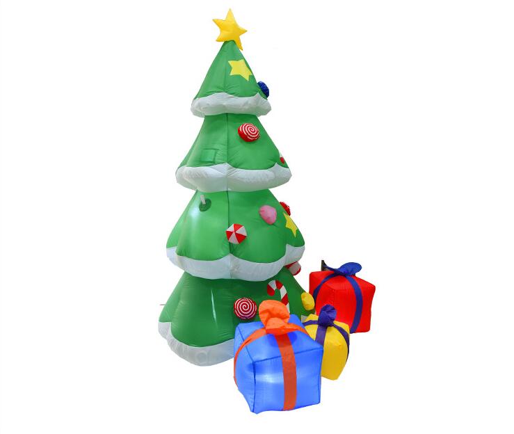 Tree M Christmas Garden Outdoor Decoration RGB Lighting Iatable Xmas Trees Iatables Model Festival Light Props Candy Cane Decorations odel s