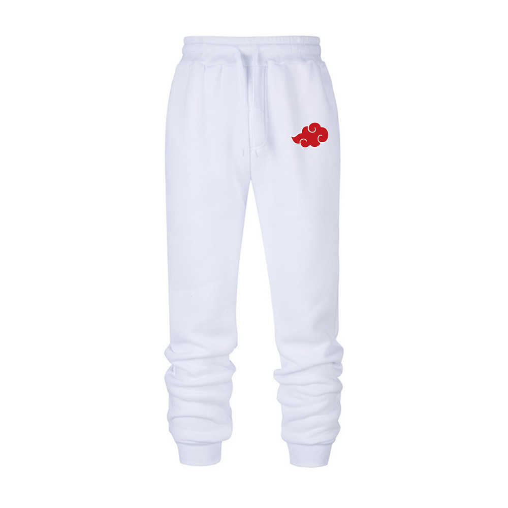 Men Joggers Casual Pants Anime Akatsuki Cloud Symbols Print Fitness Men Sportswear Tracksuit Bottoms Sweatpants Trousers Pants Y0927