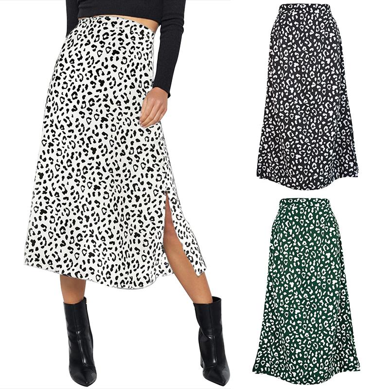 Sexy Leopard Print Split Skirt Casual Fashion Long Spring And Summer Zipper Elegant Women'S Skirts, White
Sexy Leopard Print Split Skirt Casual Fashion Long Spring And Summer Zipper Elegant Women'S Skirts, White