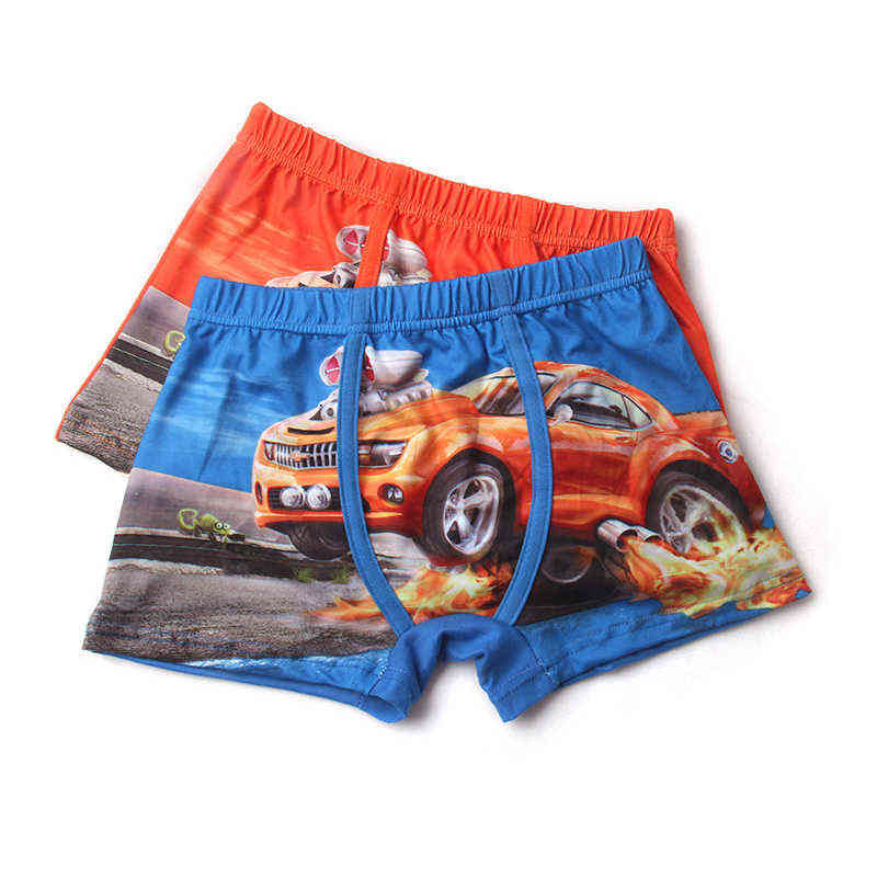 5 Pcs/lot Soft Cotton Kids Boys Underwear Comfortable Pure Color Children's Boy Boxer Shorts Panties Underwear 2-10y 211122
