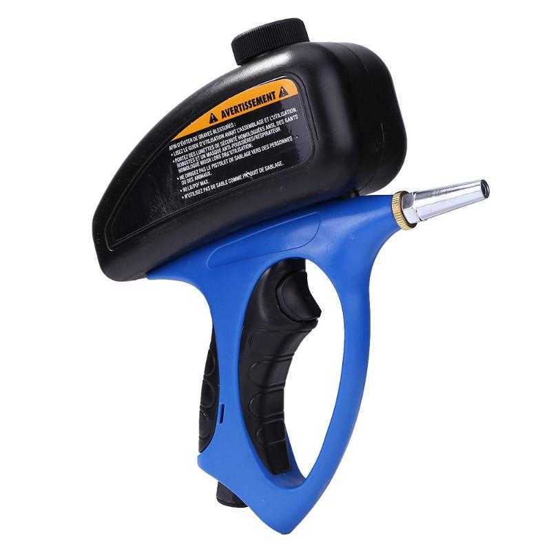 Gravity Type Blasting Spray Paint Gun Sandblaster Spray Tools Sandblasting Gun Dedicated to All Kinds of Light Small Metals 210719
Gravity Type Blasting Spray Paint Gun Sandblaster Spray Tools Sandblasting Gun Dedicated to All Kinds of Light Small Metals 210719