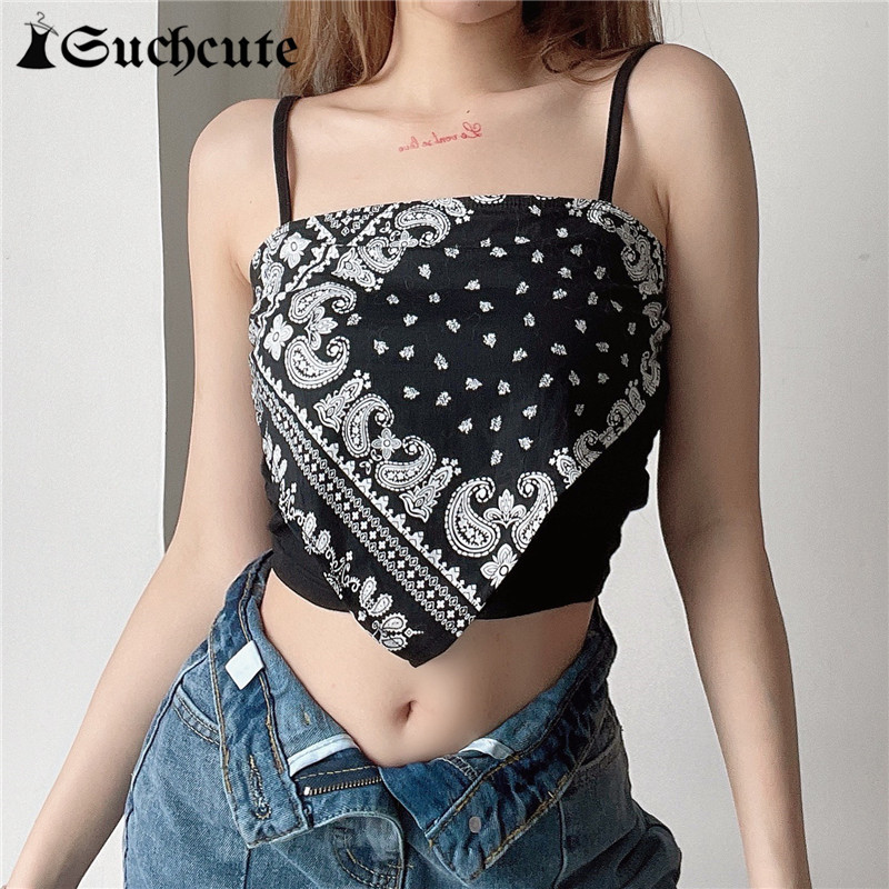 Women' Tanks & Camis Flower Print Gothic Sleeveless Crop Tops For Women Summer Streetwear Casual Fitness Cami Female Trendy 5RNI, Black
Women' Tanks & Camis Flower Print Gothic Sleeveless Crop Tops For Women Summer Streetwear Casual Fitness Cami Female Trendy 5RNI, Black