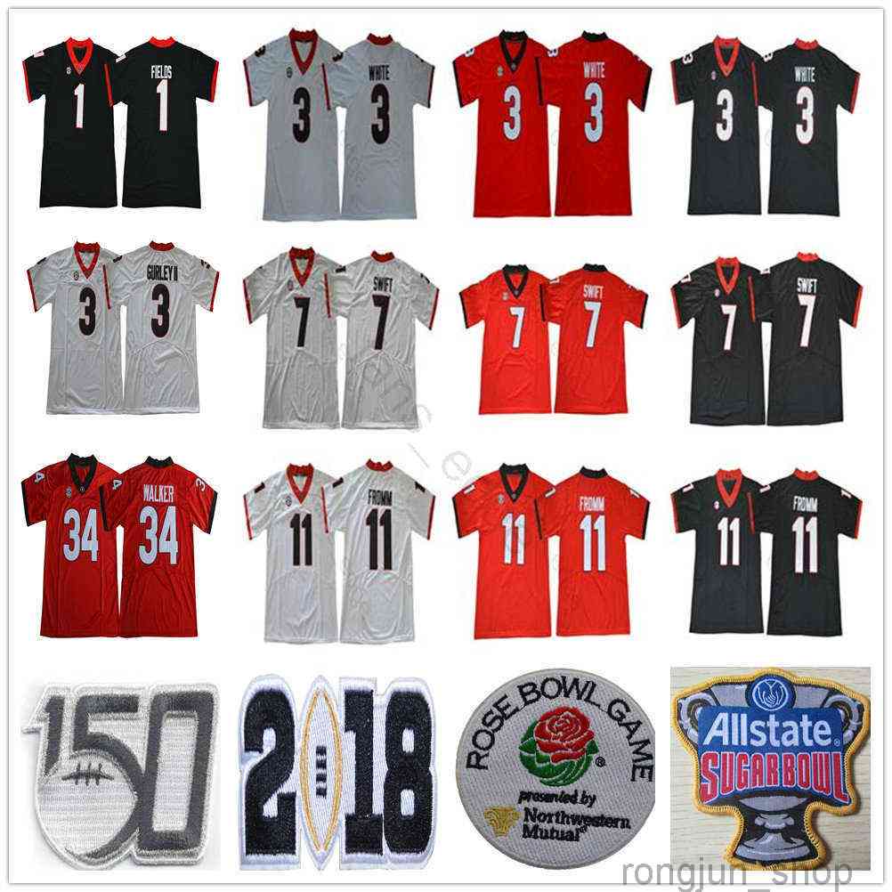 NCAA 150th Patch UGA Georgia Bulldogs Sugar Bowl College #98 Rodrigo Blakenship 1 Justin Fields Michel 10 Jacob Eason 27 Nick Chubb Jerseys, Red without patch
NCAA 150th Patch UGA Georgia Bulldogs Sugar Bowl College #98 Rodrigo Blakenship 1 Justin Fields Michel 10 Jacob Eason 27 Nick Chubb Jerseys, Red without patch