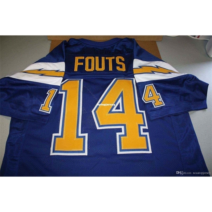 DAN #14 Cheap Retro FOUTS CUSTOM MITCHELL & NESS Jersey bule Stitching men's Football Jerseys College NCAA, Blue
DAN #14 Cheap Retro FOUTS CUSTOM MITCHELL & NESS Jersey bule Stitching men's Football Jerseys College NCAA, Blue