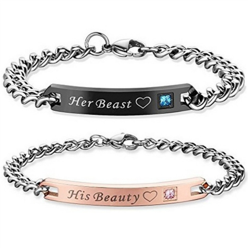 charm bracelets his queen her king beauty beast couple charm bracelet for women men love heart letter crown fashion jewelry gift euq3 cdh5, Golden;silver
charm bracelets his queen her king beauty beast couple charm bracelet for women men love heart letter crown fashion jewelry gift euq3 cdh5, Golden;silver