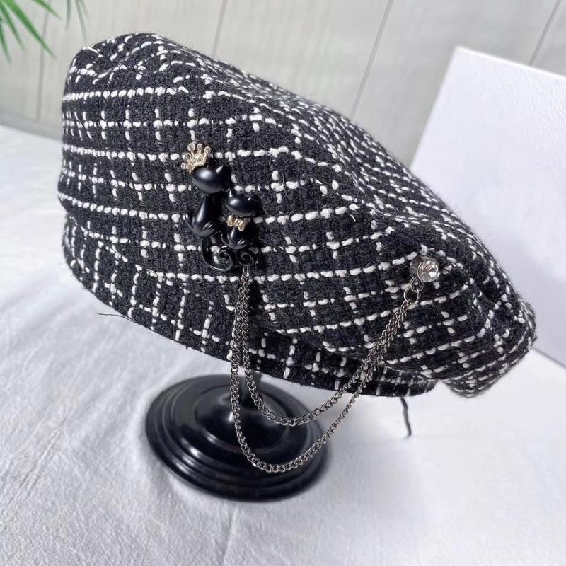 Berets 202109-samepu Autumn Cat Crown Water Drill Chain Plaid Lady Beret Hat Women Leisure Painter, White
Berets 202109-samepu Autumn Cat Crown Water Drill Chain Plaid Lady Beret Hat Women Leisure Painter, White