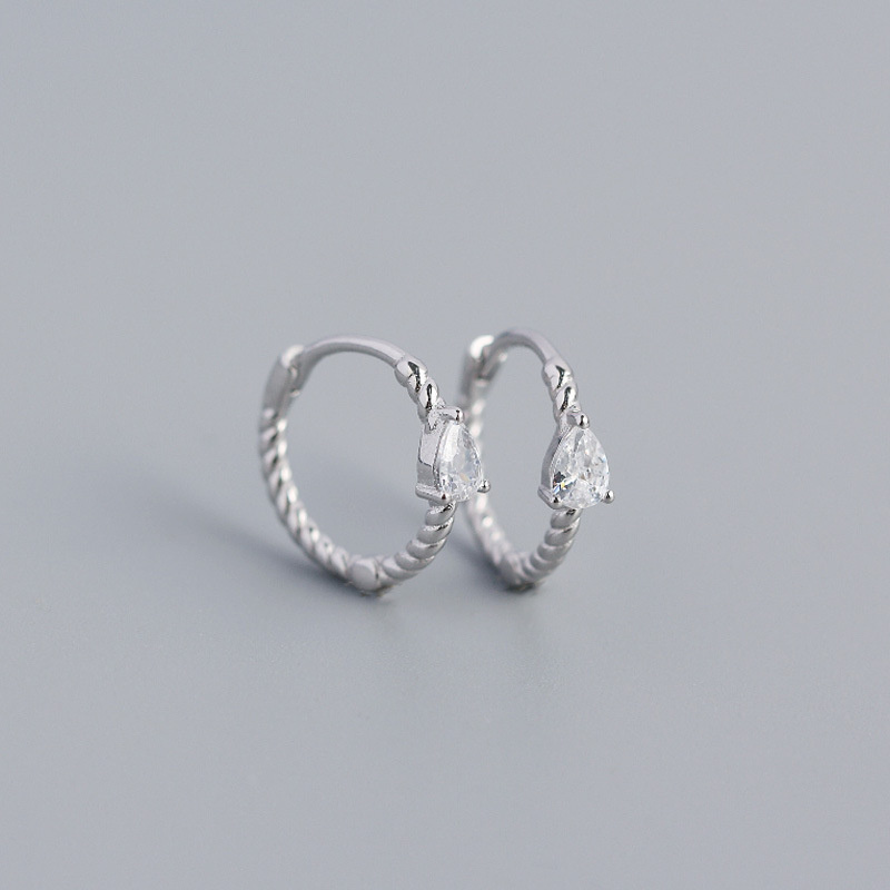 100% 925 Sterling Silver Geometric Small Circle Hoop Earrings For Women Girls Wedding Engagement Colorful CZ Zircon Earring
100% 925 Sterling Silver Geometric Small Circle Hoop Earrings For Women Girls Wedding Engagement Colorful CZ Zircon Earring