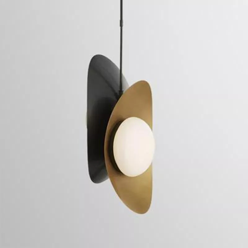 Creative metal design post-modern pendant lights lamp bedroom American bedside living personality dining room light fixtures