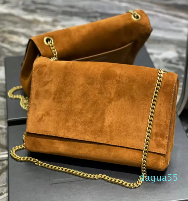 Bags Double Face Suede&Crocodile Embossed Leather Latest Designer Black+Brick Handbags Front Flap Detachable Chain Strap, Customize
Bags Double Face Suede&Crocodile Embossed Leather Latest Designer Black+Brick Handbags Front Flap Detachable Chain Strap, Customize