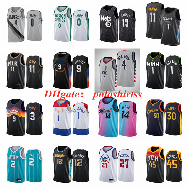 Nets Knicks Jazz Suns Basketball Jersey 2021 Curry Mitchell Durant Ball Randle Booker Westbrook Irving Tatum Harden Nba&, Black;red
Nets Knicks Jazz Suns Basketball Jersey 2021 Curry Mitchell Durant Ball Randle Booker Westbrook Irving Tatum Harden Nba&, Black;red