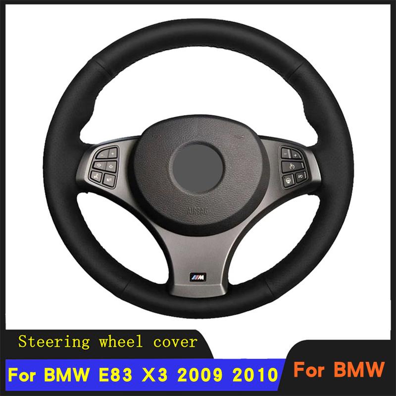 Steering Wheel Covers DIY Car Accessories Cover Braid Non-slip Breathable Artificial Leather For E83 X3 2009 2010 Interior
Steering Wheel Covers DIY Car Accessories Cover Braid Non-slip Breathable Artificial Leather For E83 X3 2009 2010 Interior
