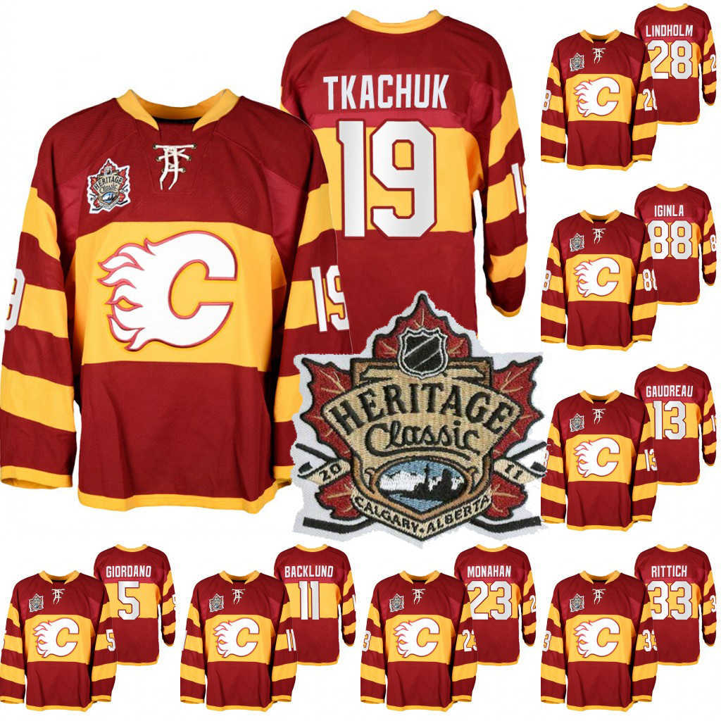 19 Matthew Tkachuk Calgary Flames 2011 Warm-Up Heritage Classic Jersey Johnny Gaudreau Jarome Iginla David Rittich Sean Monahan Giordano, Women s-xxl
19 Matthew Tkachuk Calgary Flames 2011 Warm-Up Heritage Classic Jersey Johnny Gaudreau Jarome Iginla David Rittich Sean Monahan Giordano, Women s-xxl