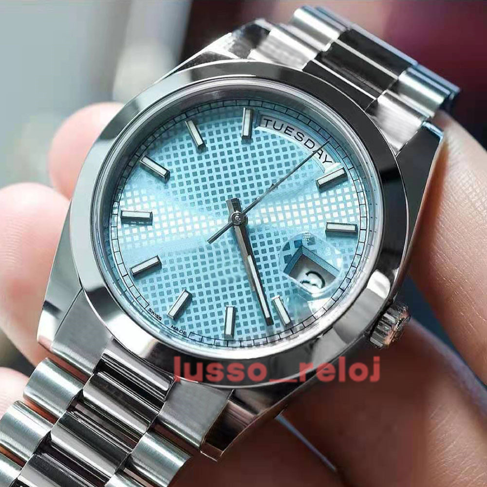 2021 platinum men mens day automatic mechanical movement icedout watches blue dial sapphire watch date 316L stainless steel, Slivery;brown
2021 platinum men mens day automatic mechanical movement icedout watches blue dial sapphire watch date 316L stainless steel, Slivery;brown
