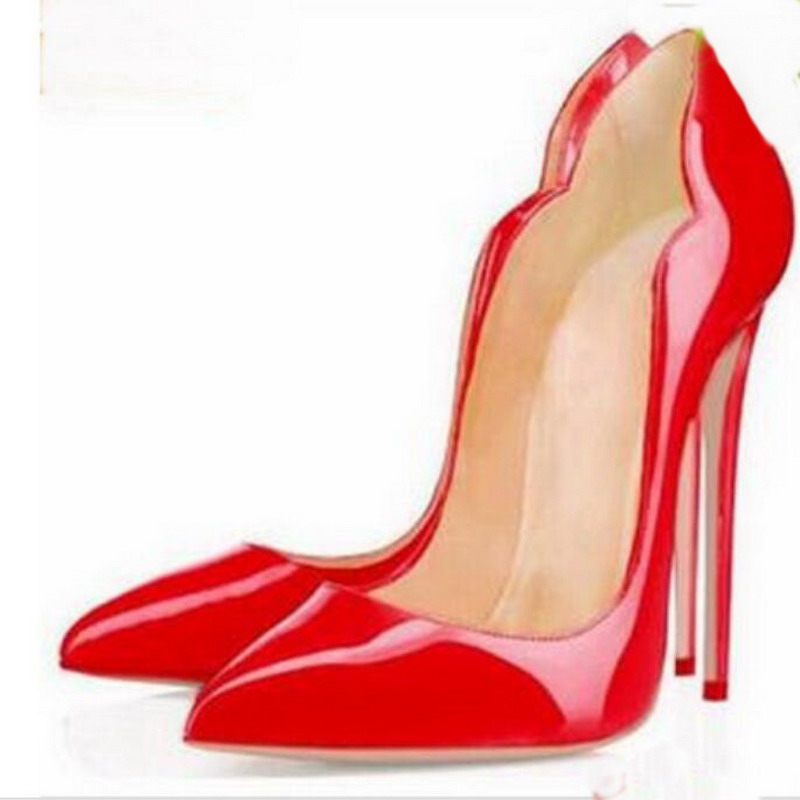Fashion Women Pumps Womens Red Bottom Shoes Brand High Heels Patent Leather Shoes For Women Sexy Party Wedding Shoes Woman High Heels 34-45, Black matte leather
Fashion Women Pumps Womens Red Bottom Shoes Brand High Heels Patent Leather Shoes For Women Sexy Party Wedding Shoes Woman High Heels 34-45, Black matte leather