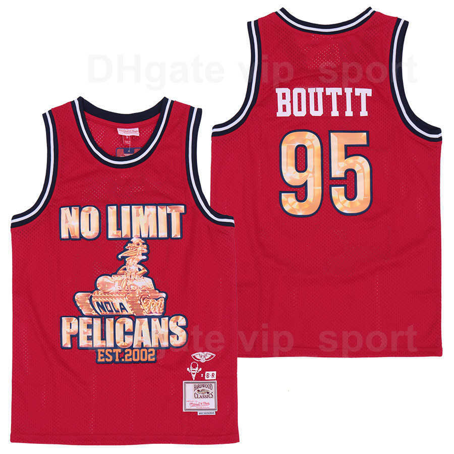 Mitchell & Ness NO LIMIT PELICANS 95 Boutit Jersey Master P Bout It Basketball Swingman Team Color Red Stitched Breathable Sport Good, 6 white
Mitchell & Ness NO LIMIT PELICANS 95 Boutit Jersey Master P Bout It Basketball Swingman Team Color Red Stitched Breathable Sport Good, 6 white