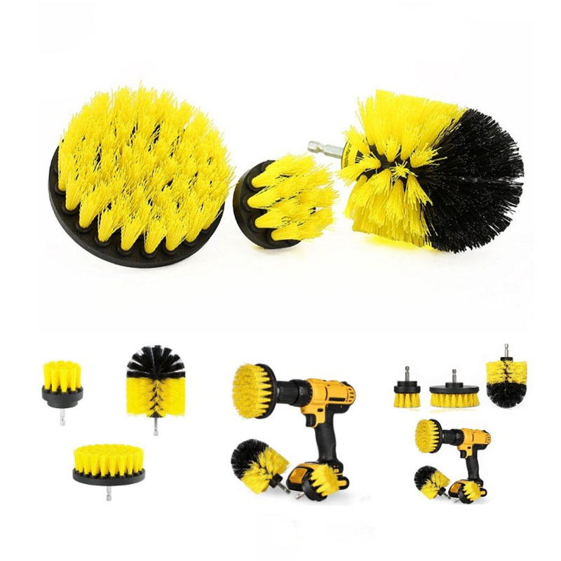 3PCS Electric Scrubber Cleaning Brush Drill Kit For Kitchen Bathroom Nylon Brushes Household High Quality Dust Removal Product
3PCS Electric Scrubber Cleaning Brush Drill Kit For Kitchen Bathroom Nylon Brushes Household High Quality Dust Removal Product