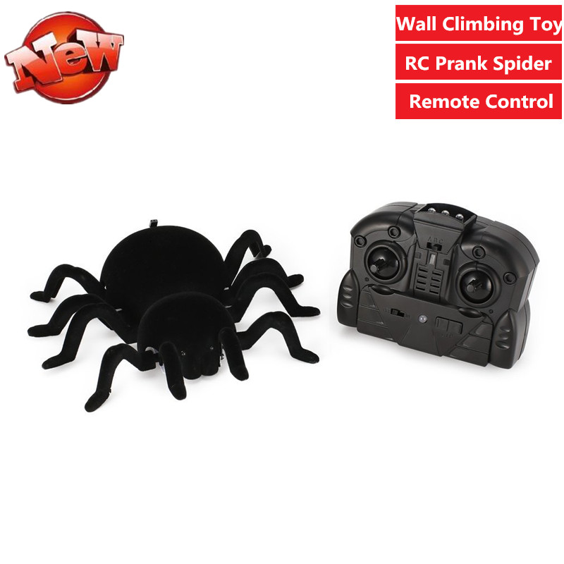 Double Mode Spider RC Spider Climbing Wall Toy Mini Infrared Remote Control Climbing prank toy Insect Joke Scary Trick Toy gift, Color1
Double Mode Spider RC Spider Climbing Wall Toy Mini Infrared Remote Control Climbing prank toy Insect Joke Scary Trick Toy gift, Color1