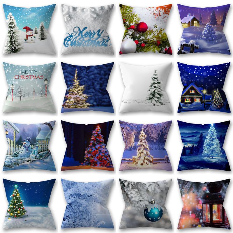 Cushion/Decorative Pillow Christmas Pillowcase Snowman Snow Tree Holiday Home Decoration Case Cushion Cover Farmhouse
Cushion/Decorative Pillow Christmas Pillowcase Snowman Snow Tree Holiday Home Decoration Case Cushion Cover Farmhouse