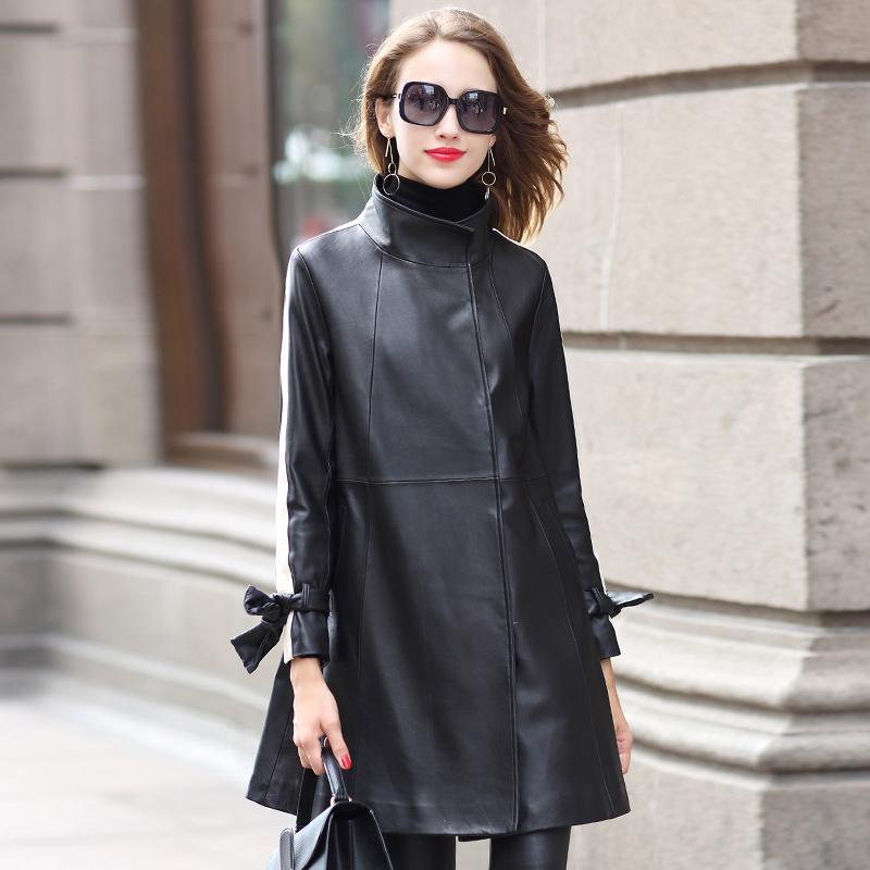Women's Leather & Faux 2021 Fashion Real Sheepskin Coats Medium Length Genuine Jacket Patchwork Loose Jackets For Women Jaqueta F11076, Black
Women's Leather & Faux 2021 Fashion Real Sheepskin Coats Medium Length Genuine Jacket Patchwork Loose Jackets For Women Jaqueta F11076, Black