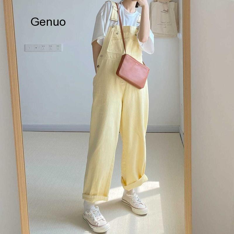 Women's Jumpsuits & Rompers Egg Yellow Women Casual Ankle Length Straight Wide Leg Solid Female Trousers Stylish Chic All-Match Students Wom, Black;white
Women's Jumpsuits & Rompers Egg Yellow Women Casual Ankle Length Straight Wide Leg Solid Female Trousers Stylish Chic All-Match Students Wom, Black;white