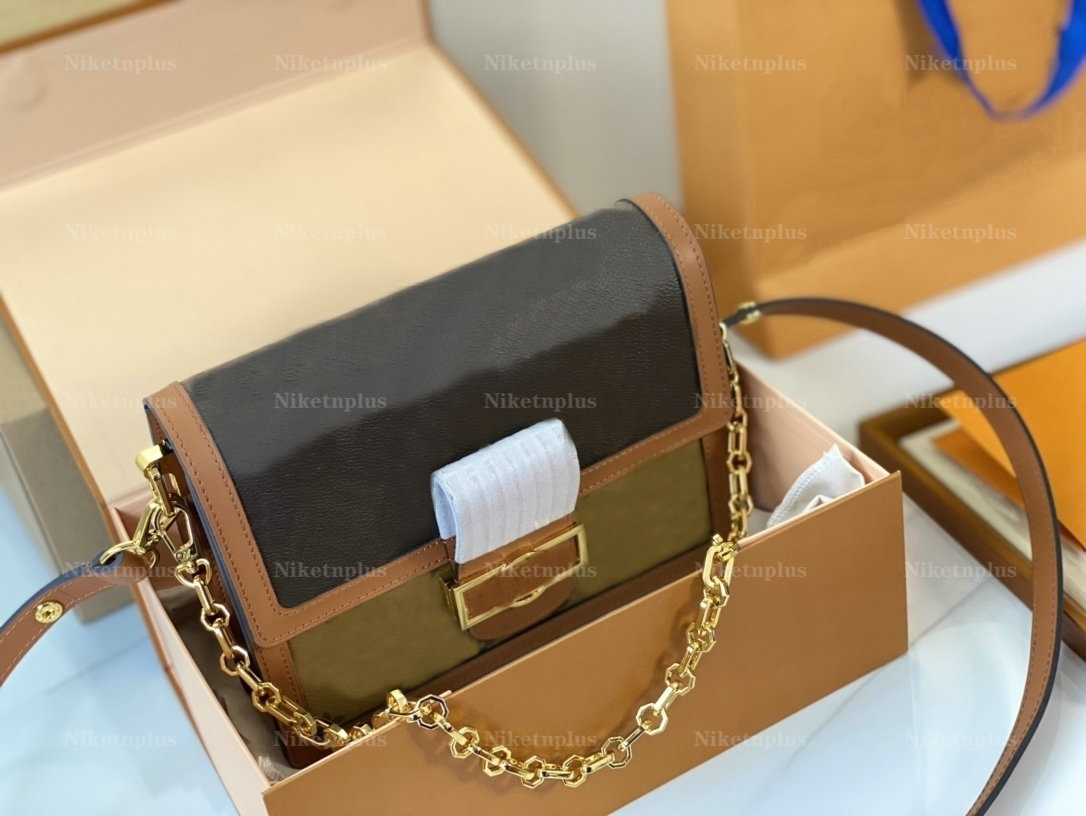 Luxury DAUPHINE MINI PM Shoulder Bags Designer Vintage Handbag Chain Shoulder Bag M44391 M68746 M44580 Fashion Woman Casual Crossbody Purse Pouch, #1
Luxury DAUPHINE MINI PM Shoulder Bags Designer Vintage Handbag Chain Shoulder Bag M44391 M68746 M44580 Fashion Woman Casual Crossbody Purse Pouch, #1