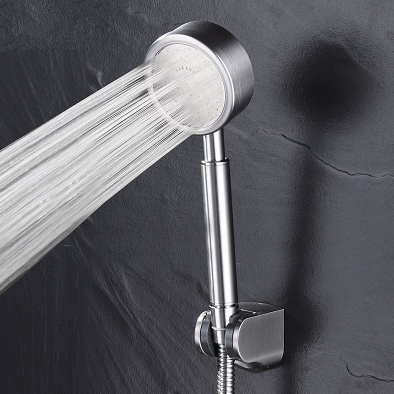 

Bathroom Shower Heads 304 stainless steel pressurized shower head hand-held