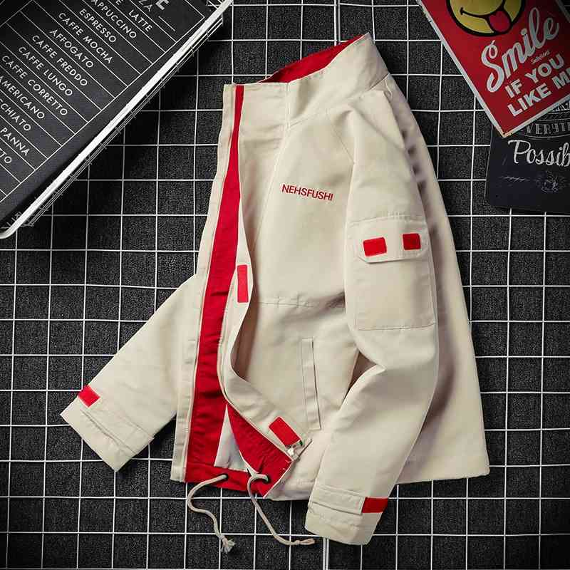 Men's 2021 spring and autumn new functional clothes Korean street fashion brand work jacket casual Baseball Jacket, Pj29 black
Men's 2021 spring and autumn new functional clothes Korean street fashion brand work jacket casual Baseball Jacket, Pj29 black