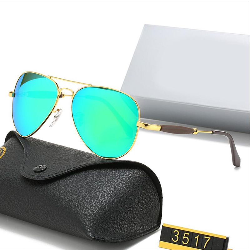 Polarized Sunglasses For Mens Women Pilot Aviator UV400 3517 Full Metal Frame Driving Shopping Travel Golf Riding Outdoors Sports Classic Fashion Brand Designers
Polarized Sunglasses For Mens Women Pilot Aviator UV400 3517 Full Metal Frame Driving Shopping Travel Golf Riding Outdoors Sports Classic Fashion Brand Designers