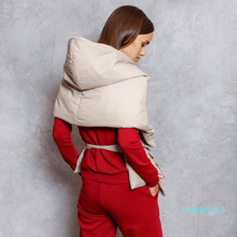 Scarves Fashion Ultralight Outdoor Down Scarf Women Waterproof Shawl Winter Lightweight Warm Soft Solid Color Puffy Poncho Cape With Hat
Scarves Fashion Ultralight Outdoor Down Scarf Women Waterproof Shawl Winter Lightweight Warm Soft Solid Color Puffy Poncho Cape With Hat
