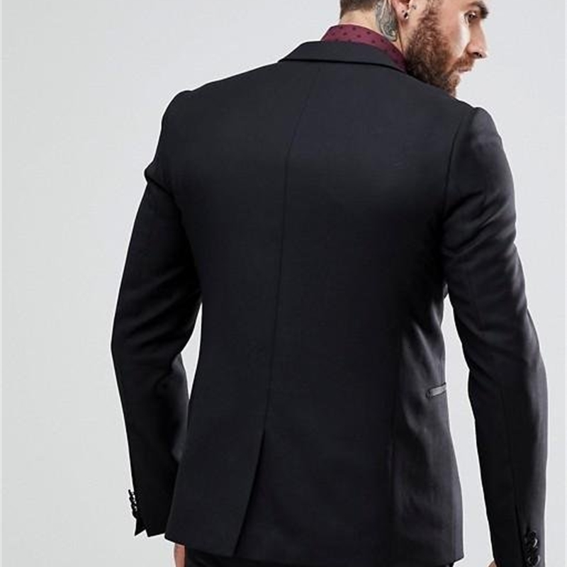 Wedding Tuxedos Style Back Vent Two Buttons Black Groom Notch Lapel Groomsmen Men Suits Prom Blazer (Jacket+Pants+Vest+Tie) NO:1995, Same as image
Wedding Tuxedos Style Back Vent Two Buttons Black Groom Notch Lapel Groomsmen Men Suits Prom Blazer (Jacket+Pants+Vest+Tie) NO:1995, Same as image