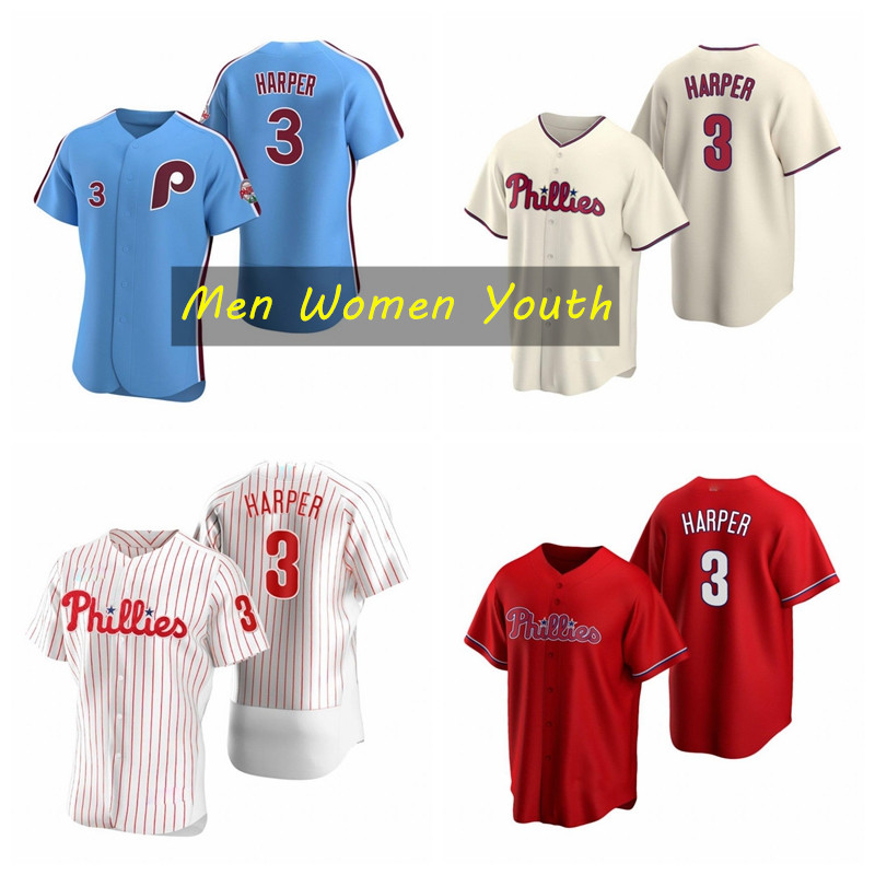 Philadelphia Phillies Baseball Jerseys 3 Bryce Harper Jersey 20 Mike Schmidt White Home Player 2021 0421, Blue;black
Philadelphia Phillies Baseball Jerseys 3 Bryce Harper Jersey 20 Mike Schmidt White Home Player 2021 0421, Blue;black