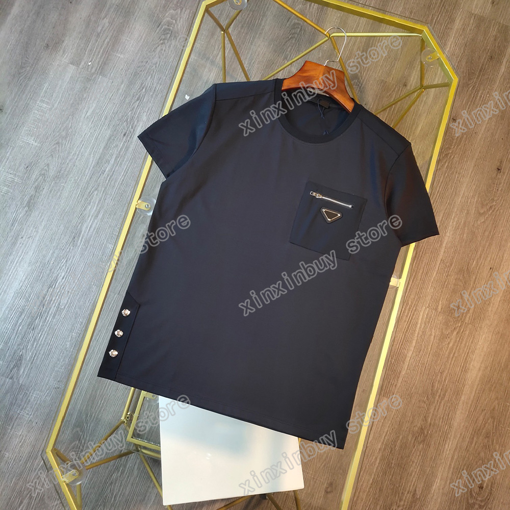 21ss Designers Mens Womens T Shirts Collar letter Triangle label Man Paris Fashion T-shirt Top Quality Tees Street Short Sleeve luxurys Tshi, White;black
21ss Designers Mens Womens T Shirts Collar letter Triangle label Man Paris Fashion T-shirt Top Quality Tees Street Short Sleeve luxurys Tshi, White;black