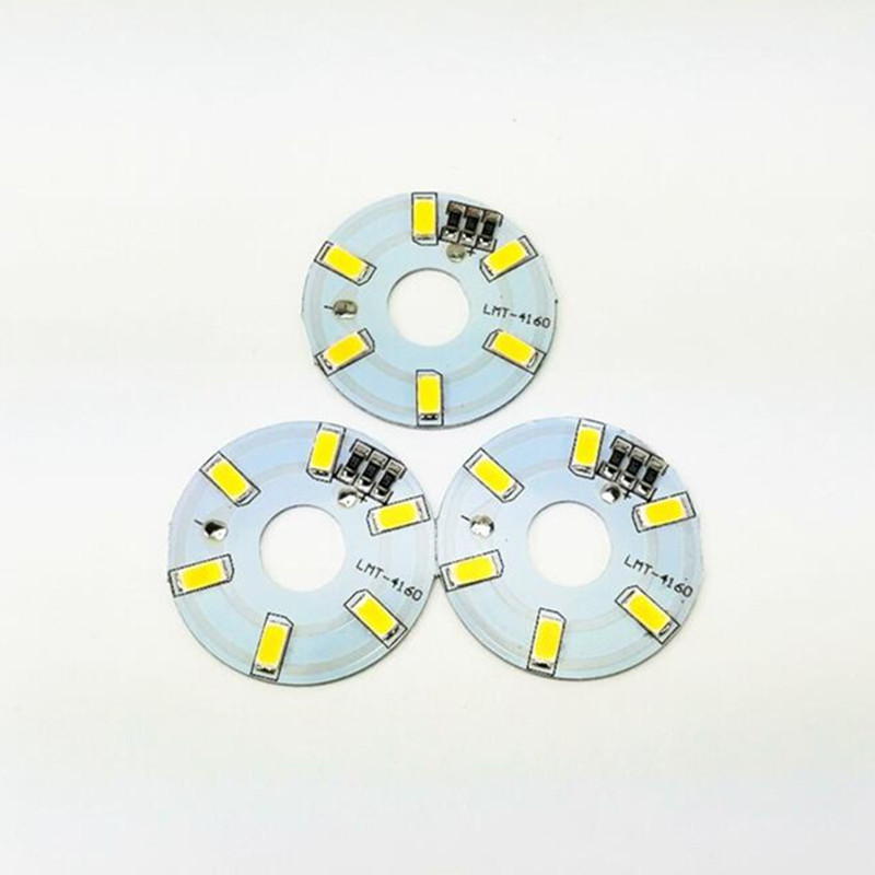 20pcs/lot SMD5730 LED Chip 3W 5W 240-280mA Bulbs Constant Current Input SMD 5730 Light Bead Board Aluminum Lamp plate For LEDs Bulb D1.5
