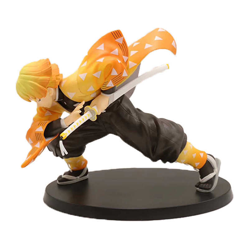 15cm Anime Demon Slayer Action Figures Draw Sword Agatsuma Zenitsu Figurine Kimetsu No Yaiba Figura PVC Collection Model Toys 210719, No box
15cm Anime Demon Slayer Action Figures Draw Sword Agatsuma Zenitsu Figurine Kimetsu No Yaiba Figura PVC Collection Model Toys 210719, No box