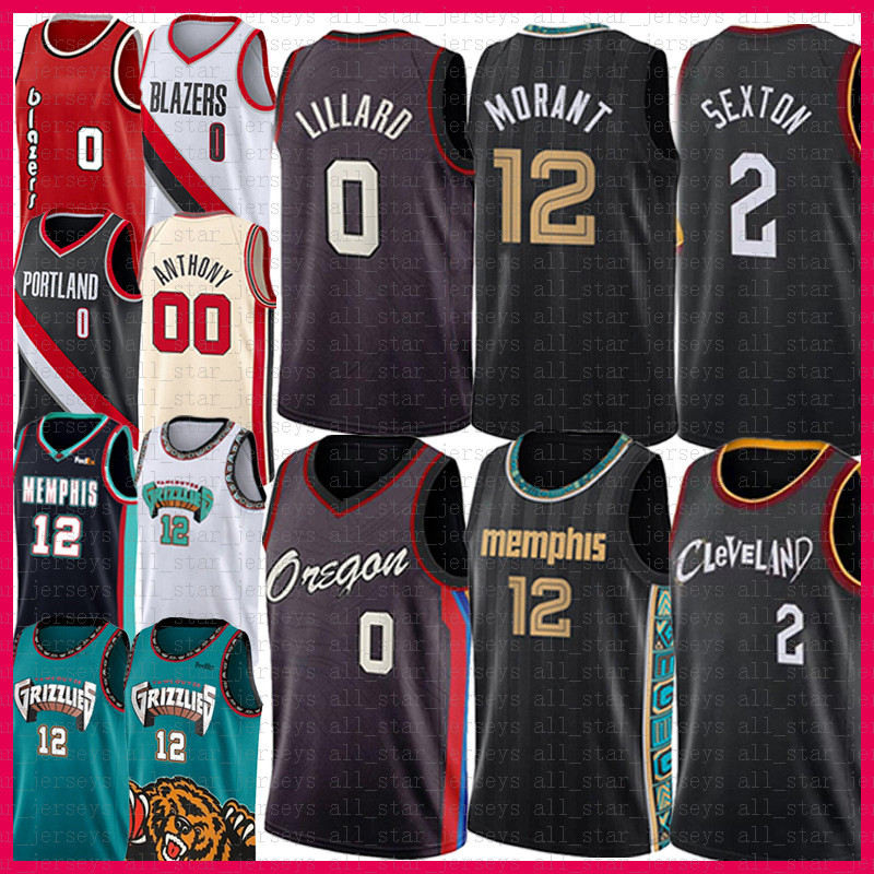 Mens Ja 12 Morant Basketball Jersey Damian 0 Lillard Collin 2 Sexton Carmelo 00 Anthony Memphis Grizzlies Cleveland Cavaliers Portland Trail Blazer, Please pay $20 if you need 1 patch
Mens Ja 12 Morant Basketball Jersey Damian 0 Lillard Collin 2 Sexton Carmelo 00 Anthony Memphis Grizzlies Cleveland Cavaliers Portland Trail Blazer, Please pay $20 if you need 1 patch