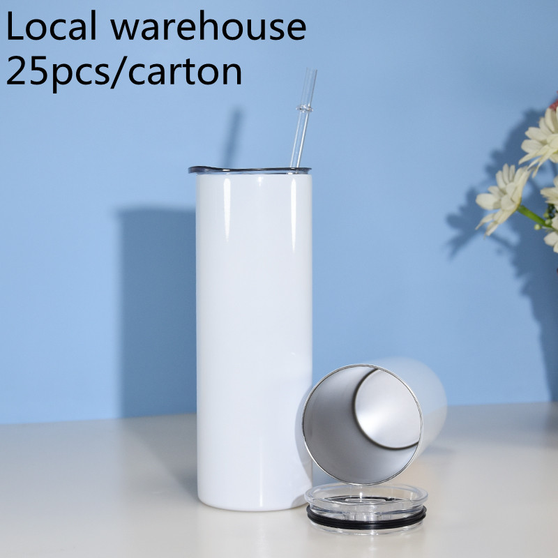 Stock in USA! Sublimation Blanks 20oz Straight Skinny Tumblers with plastic straw Stainless Steel Double Wall Insulated Vacuum Heat Transfer a12, 25pcs/carton
Stock in USA! Sublimation Blanks 20oz Straight Skinny Tumblers with plastic straw Stainless Steel Double Wall Insulated Vacuum Heat Transfer a12, 25pcs/carton