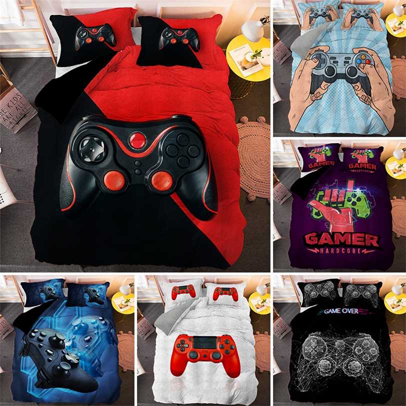 Modern Technology Trends Gamer Bedding Set For Adult Kids Gamepad Comforter Cloth Duvet Cover Hippie Nordic Bed Covers 211224, Bss1681
Modern Technology Trends Gamer Bedding Set For Adult Kids Gamepad Comforter Cloth Duvet Cover Hippie Nordic Bed Covers 211224, Bss1681
