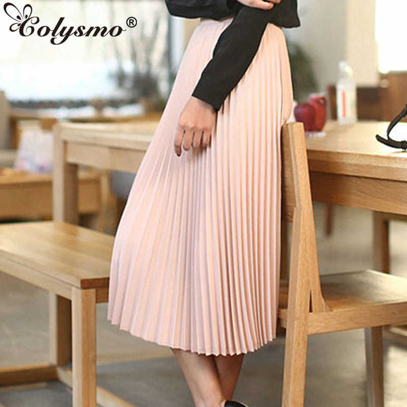 Colysmo Spring Pleated Skirts Womens Solid Color High Waist Long Office Ladies Basis Casual A-line Blue Black 210527, Wine red
Colysmo Spring Pleated Skirts Womens Solid Color High Waist Long Office Ladies Basis Casual A-line Blue Black 210527, Wine red