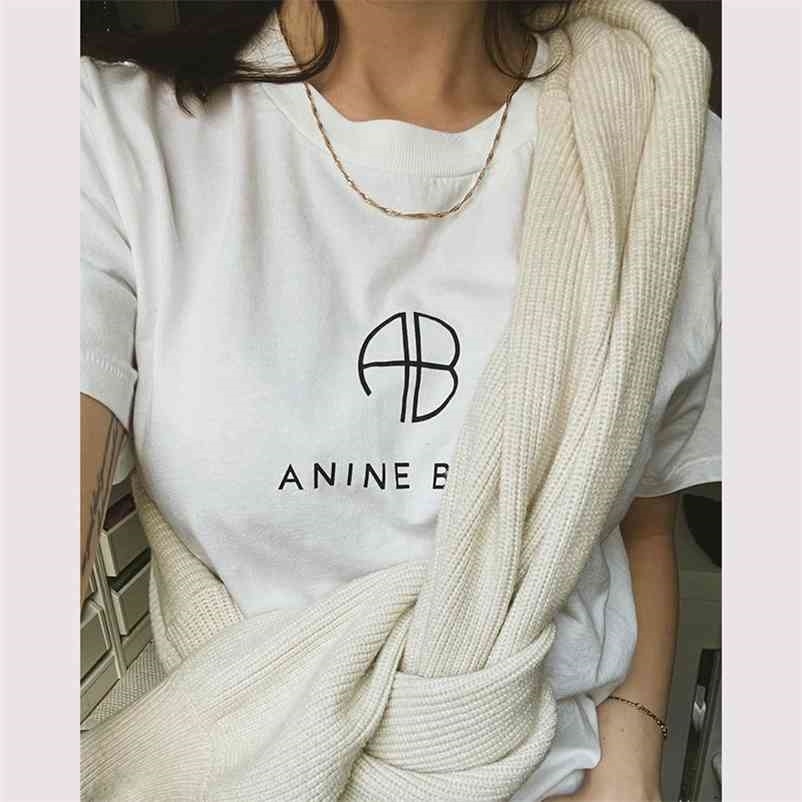 Rowling Vintage White Cotton Graphic Tees Women Casual Short Sleeve Summer Tee Tops Animal Fashion Blogger T-shirt Tops 210406