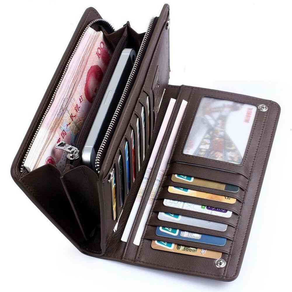 Fashion Wallet Men Long Clutch Bag Credit Card Holder Purses Carteira Masculina Carteras Billetera Hombre Leather Money Portfe Carte, 04-black
Fashion Wallet Men Long Clutch Bag Credit Card Holder Purses Carteira Masculina Carteras Billetera Hombre Leather Money Portfe Carte, 04-black