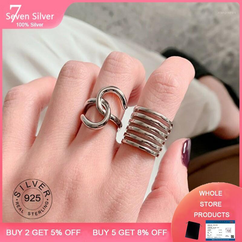 Cluster Rings 925 Sterling Silver Arrival Retro Distressed Multi-layer Line Woven Chain Stacking Trend Handmade Couple Gift, Golden;silver
Cluster Rings 925 Sterling Silver Arrival Retro Distressed Multi-layer Line Woven Chain Stacking Trend Handmade Couple Gift, Golden;silver
