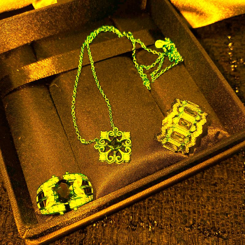 Earrings & Necklace Europe America Vintage Jewelry With Green Zircon Geometric Flower Pendant Gold Rings For Women Wedding Anniversary Gift, Silver
Earrings & Necklace Europe America Vintage Jewelry With Green Zircon Geometric Flower Pendant Gold Rings For Women Wedding Anniversary Gift, Silver