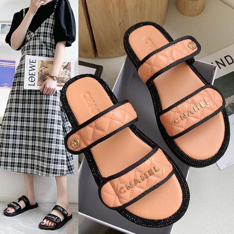 luxury slippers net red cool slippers 2021 summer student korean flat sho fairy fashion, Black
luxury slippers net red cool slippers 2021 summer student korean flat sho fairy fashion, Black